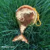 Mermaid tail coin purse, keychain wallet, sequined mermaid bag Application Scenario